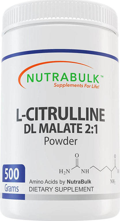 NutraBulk L-Citrulline DL-Malate 2:1 PowderÂ 500 Gram