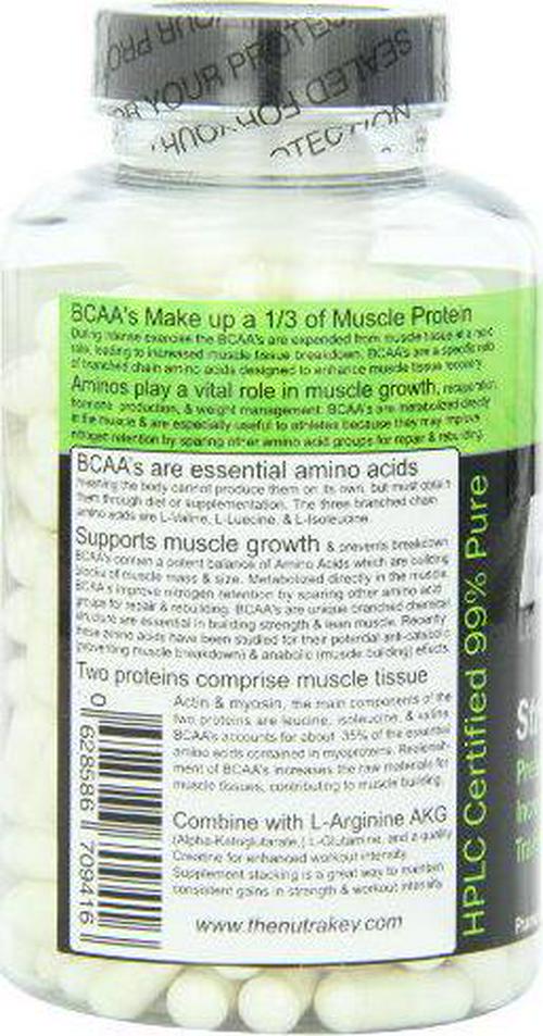 NutraKey BCAA 1500mg, 200 Count