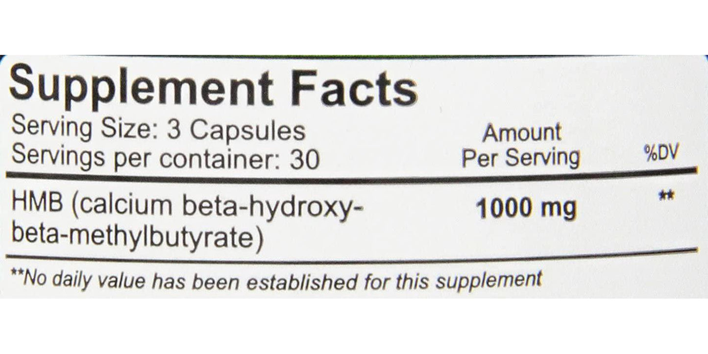 NutraKey HMB Capsules, 90 Count