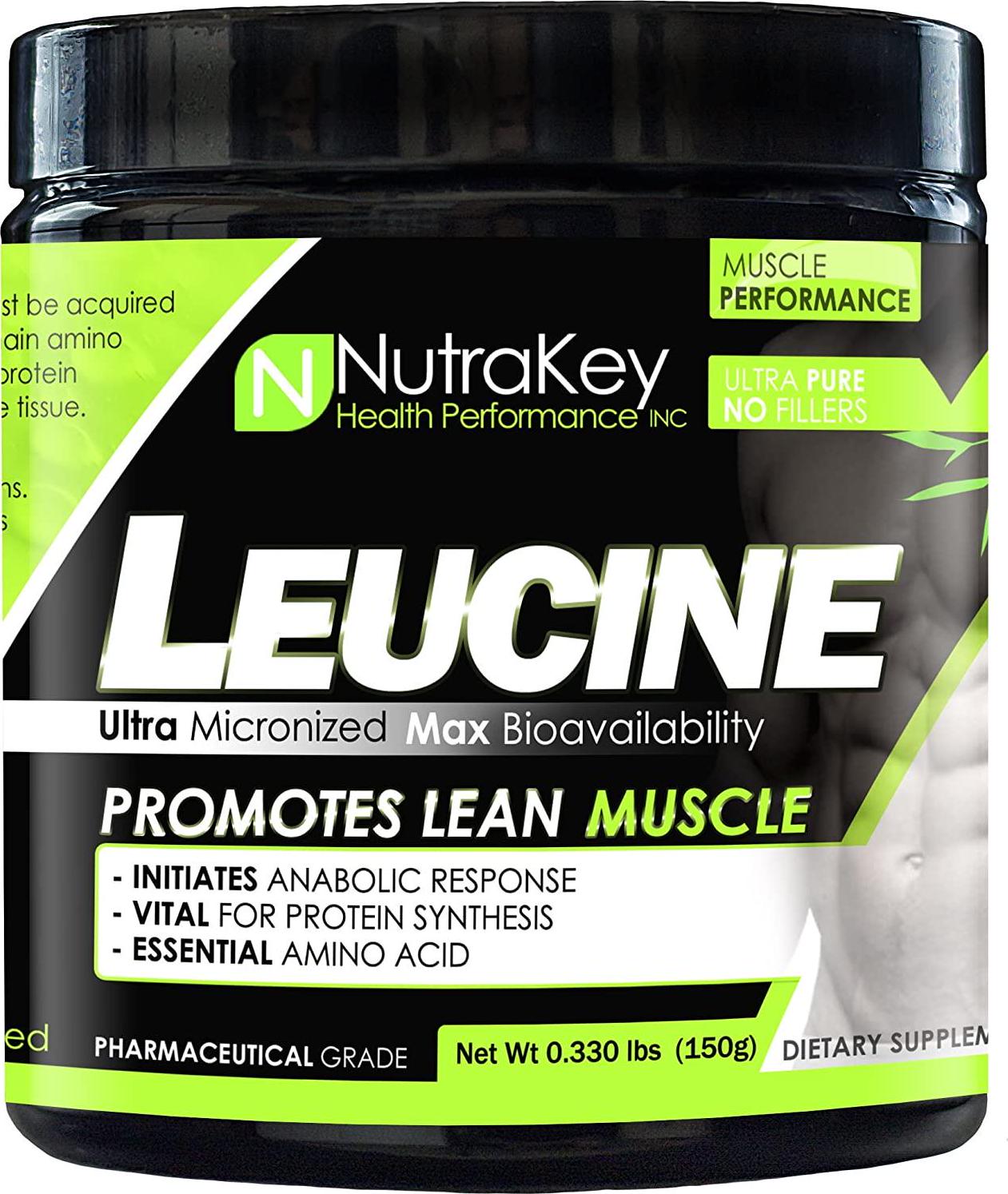 NutraKey Leucine, 150 Gram