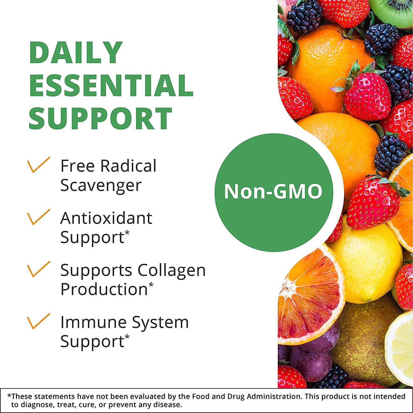 NutraMedix 1000mg Vitamin C - Helps Support a Healthy Immune System, Inflammatory Response and Neutralize Free Radicals - Ascorbic Acid - Vegan, Non-GMO (120 Vegetarian Capsules)