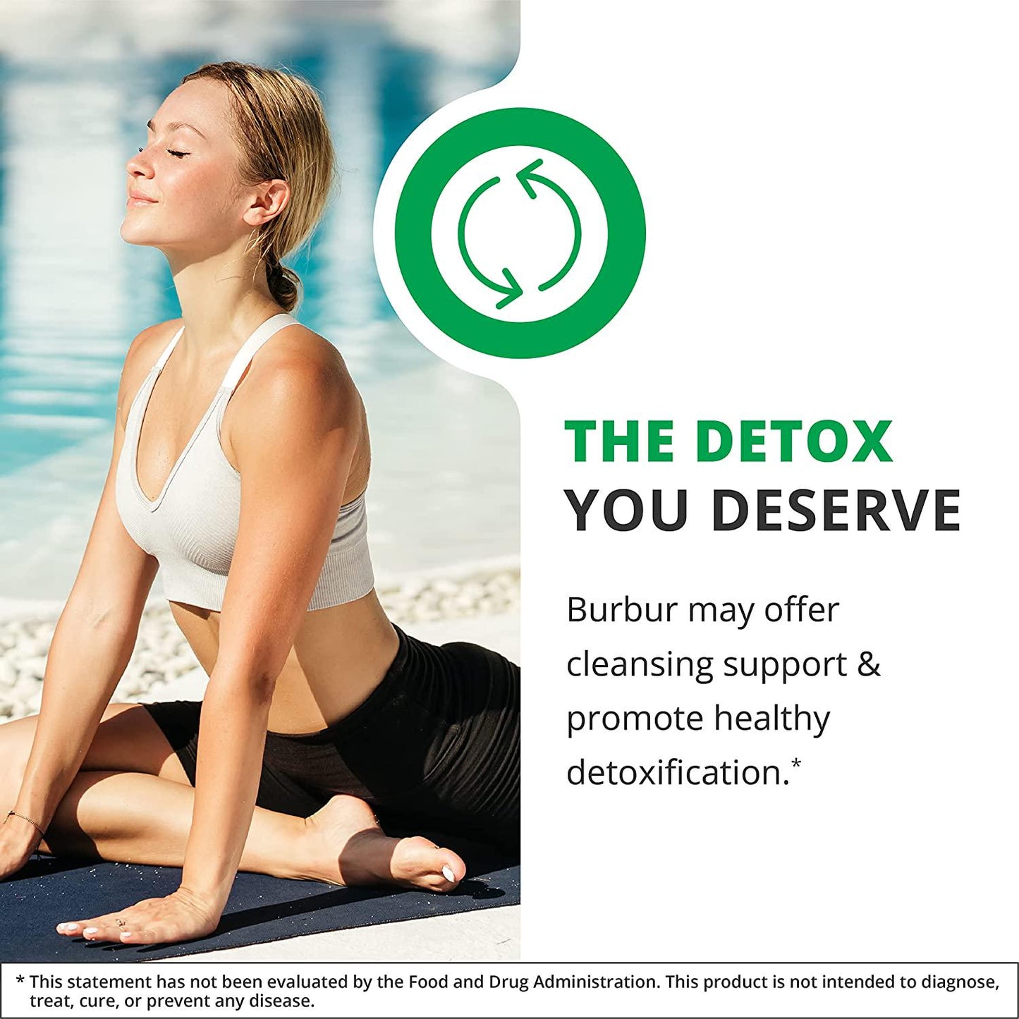 NutraMedix Burbur - Liquid Detox and Cleansing Support Drops - Desmodium Molliculum Extract - Herbal Tincture May Help Ease Herx-Like Reactions, Promote Focus and Fight Occasional Brain Fog (1oz / 30ml)