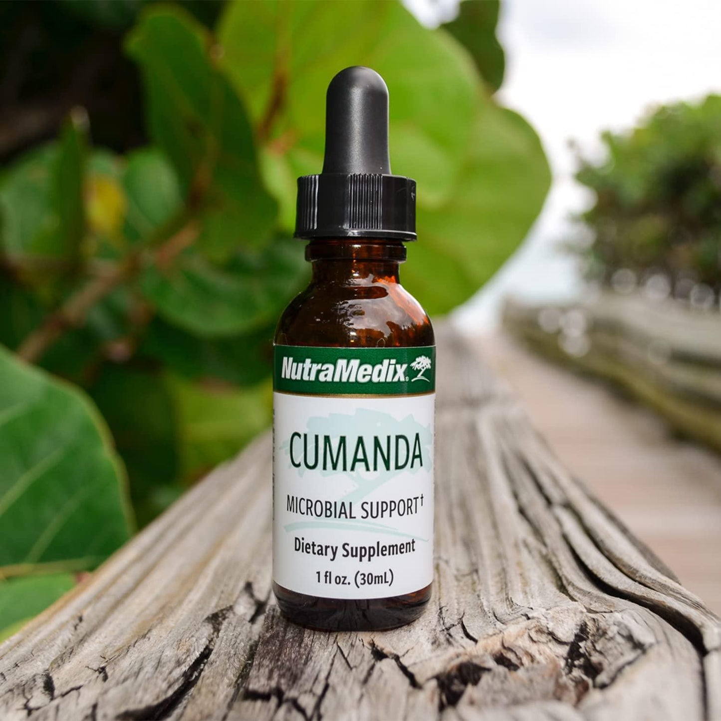 NutraMedix Cumanda Herbal Tincture - Immune, Microbial and Inflammatory Response Support with Bioavailable Peruvian Tree Bark Extract Drops - Tincture Supplement (1oz / 30ml)