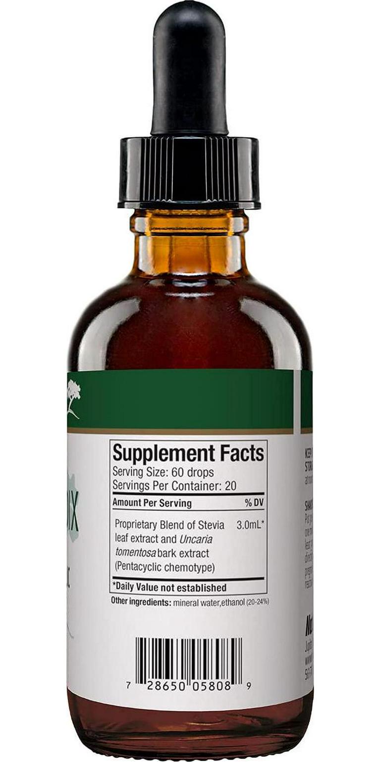 NutraMedix GlucoMedix - Bioavailable Liquid Cat's Claw and Stevia Leaf Drops - Metabolic Support to Help Maintain Healthy Blood Sugar Levels - No Sugar (2oz)