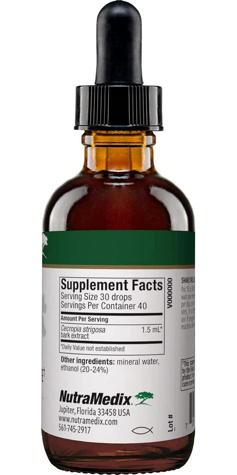 NutraMedix Takuna - Cecropia strigosa Bark Extract, Microbial + Immune Defense (2 Ounces, 60 Milliliters)