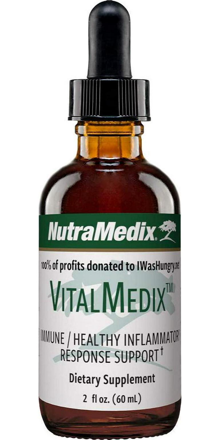 NutraMedix VitalMedix - Bioavailable Liquid Cat's Claw and Moringa Leaf Extract Tincture Drops for Immune System Support and Vitality - Liquid Herbal Supplement Tincture (2oz)
