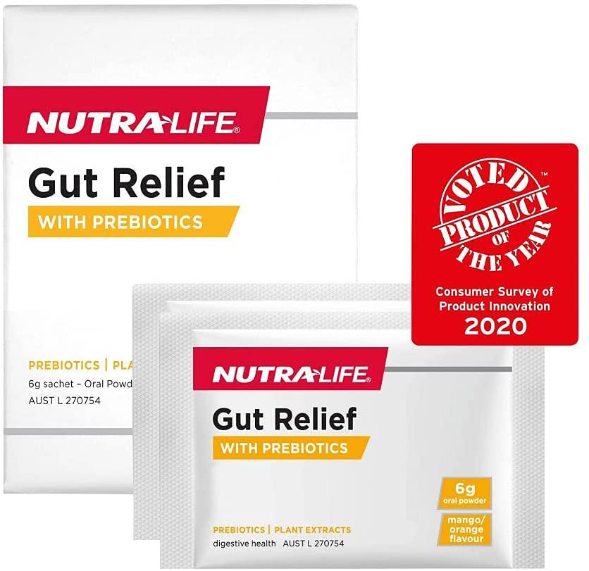 Nutralife GUT RELIEF POWDER SACHET 6g, 14 count