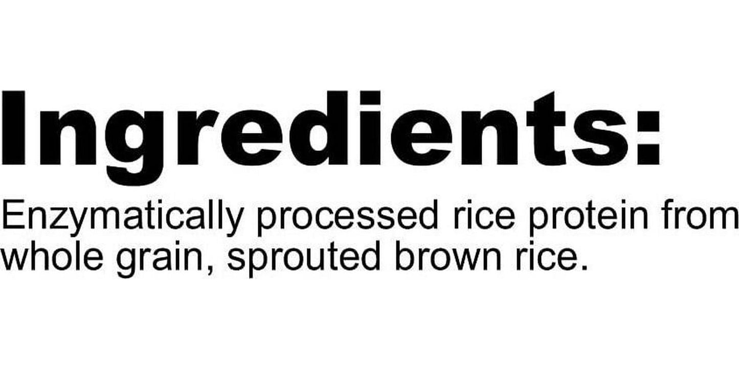 NutriBiotic Plain Rice Protein, 1 Lb. 5 Oz. (600g) | Low Carb, Keto-Friendly, Vegan, Raw Protein Powder | Grown and Processed without Chemicals, GMOs or Gluten | Easy to Digest and Nutrient-Rich