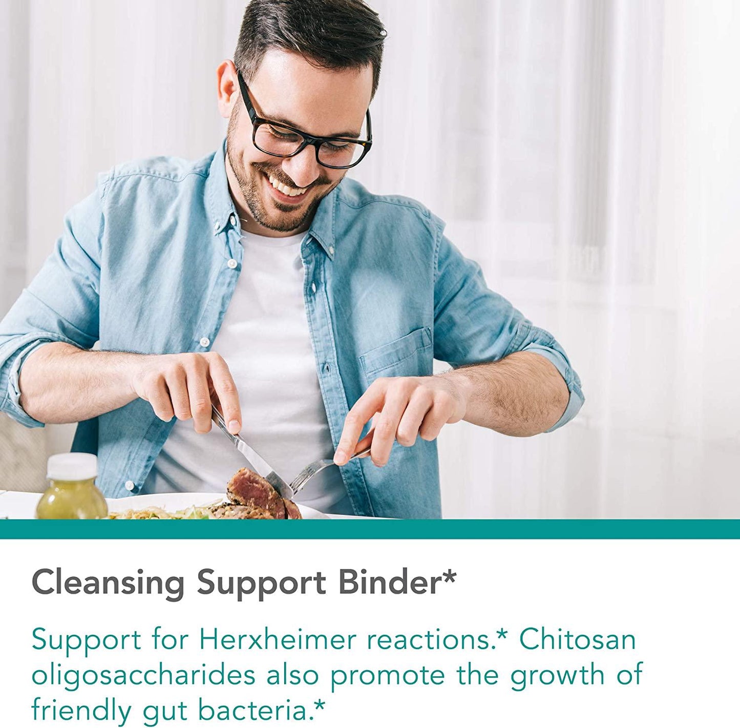 NutriCology MicroChitosan - Small Particle Chitosan from Shellfish - 60 Vegicaps