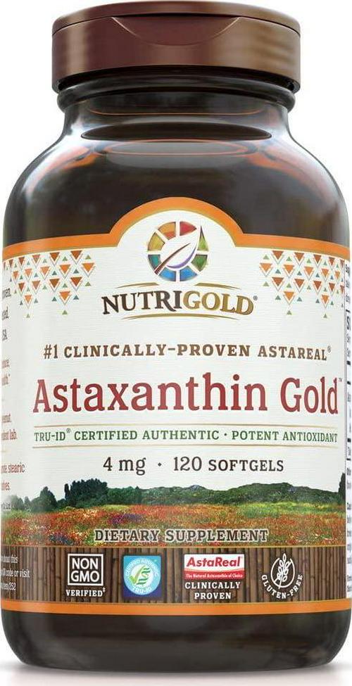 NutriGold Astaxanthin 4mg Softgels
