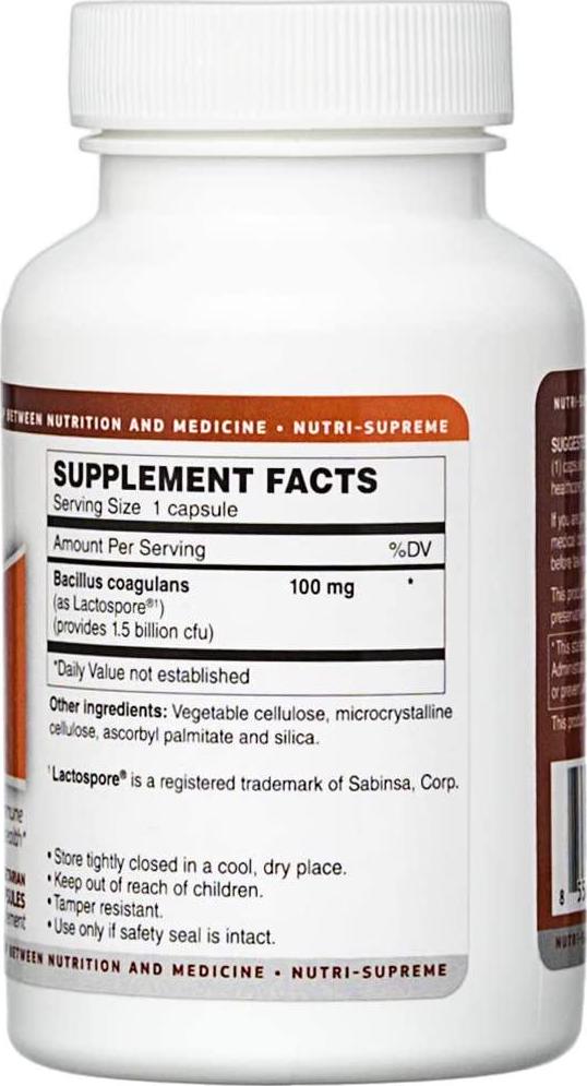 Nutri-Supreme Research Probiotic Care - 60 Vegicaps