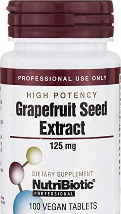Nutribiotic, Inc. - Grapefruit Seed Extract Tablets, 125 mg, 100 tabs.