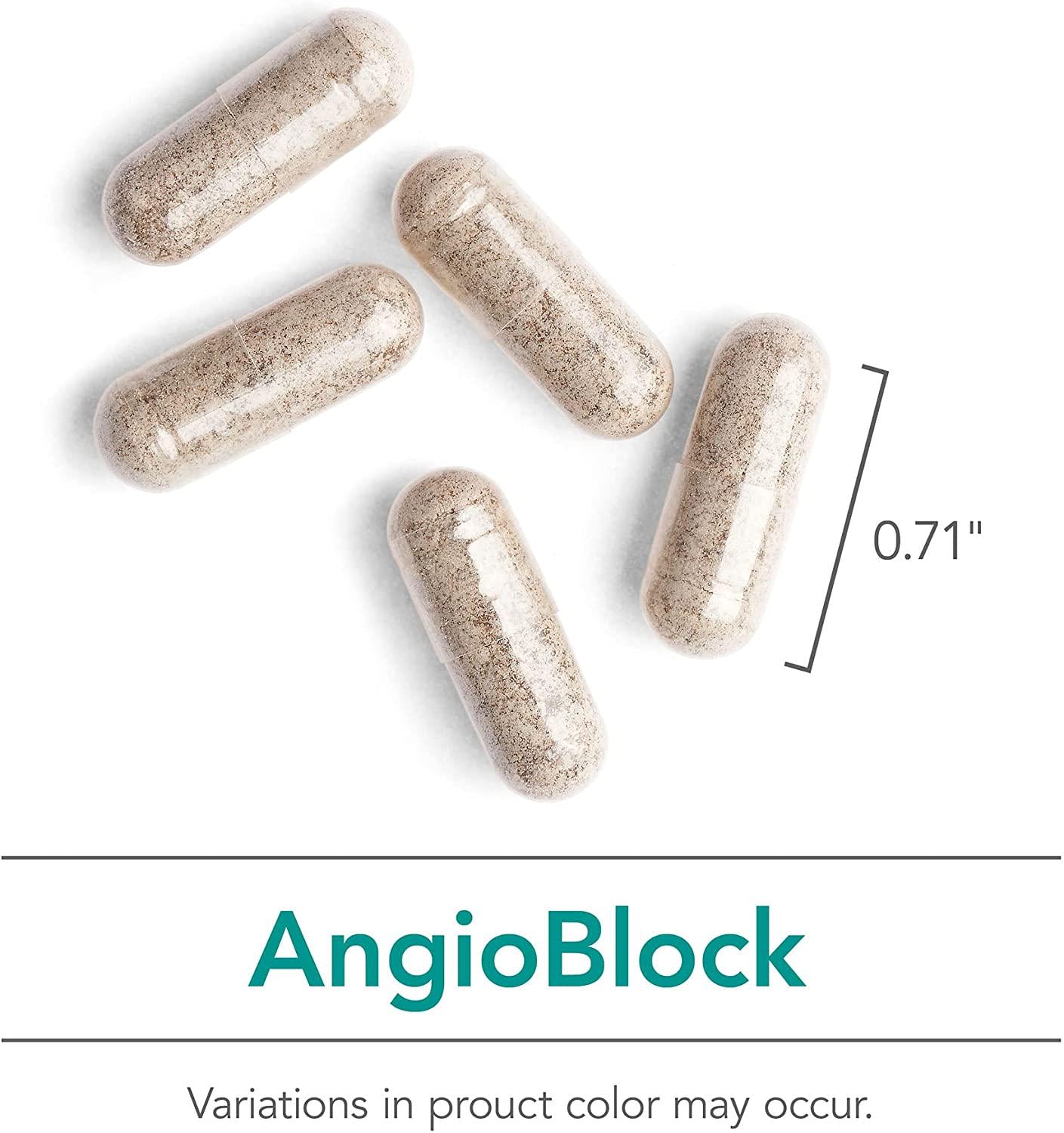Nutricology Angioblock, Capsules, 120-Count