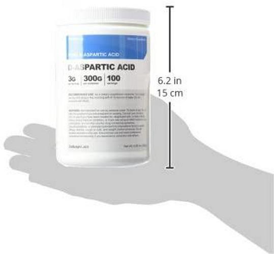 Nutricost D-Aspartic Acid (DAA) Powder 300G - Pure D Aspartic Acid