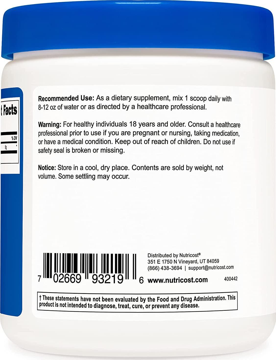 Nutricost D-Ribose Powder (250 Grams)