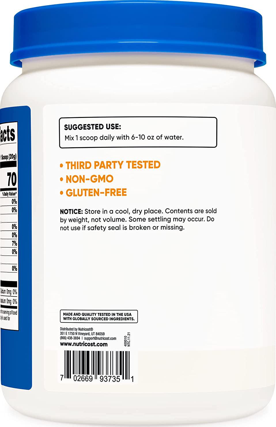 Nutricost Dextrose Powder 2 LBS - Non-GMO, Gluten Free