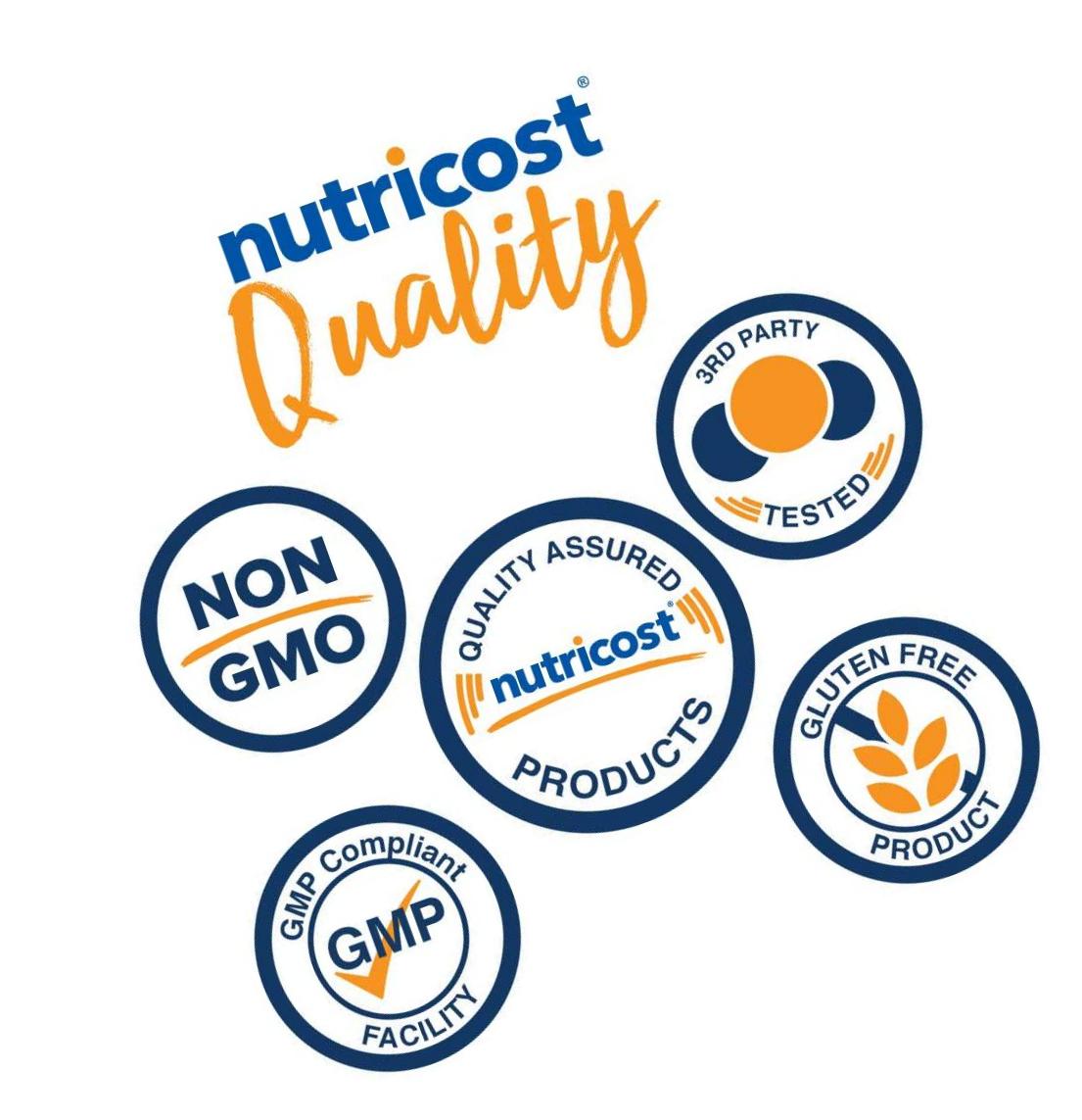 Nutricost GABA (Gamma Aminobutyric Acid) + Vitamin B6, 500mg per Serving, 240 Capsules