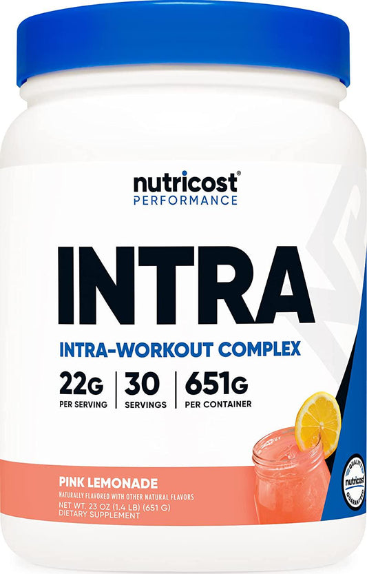 Nutricost Intra-Workout Powder, 30 Servings (Pink Lemonade) - Non-GMO, Gluten Free, Intraworkout Supplement