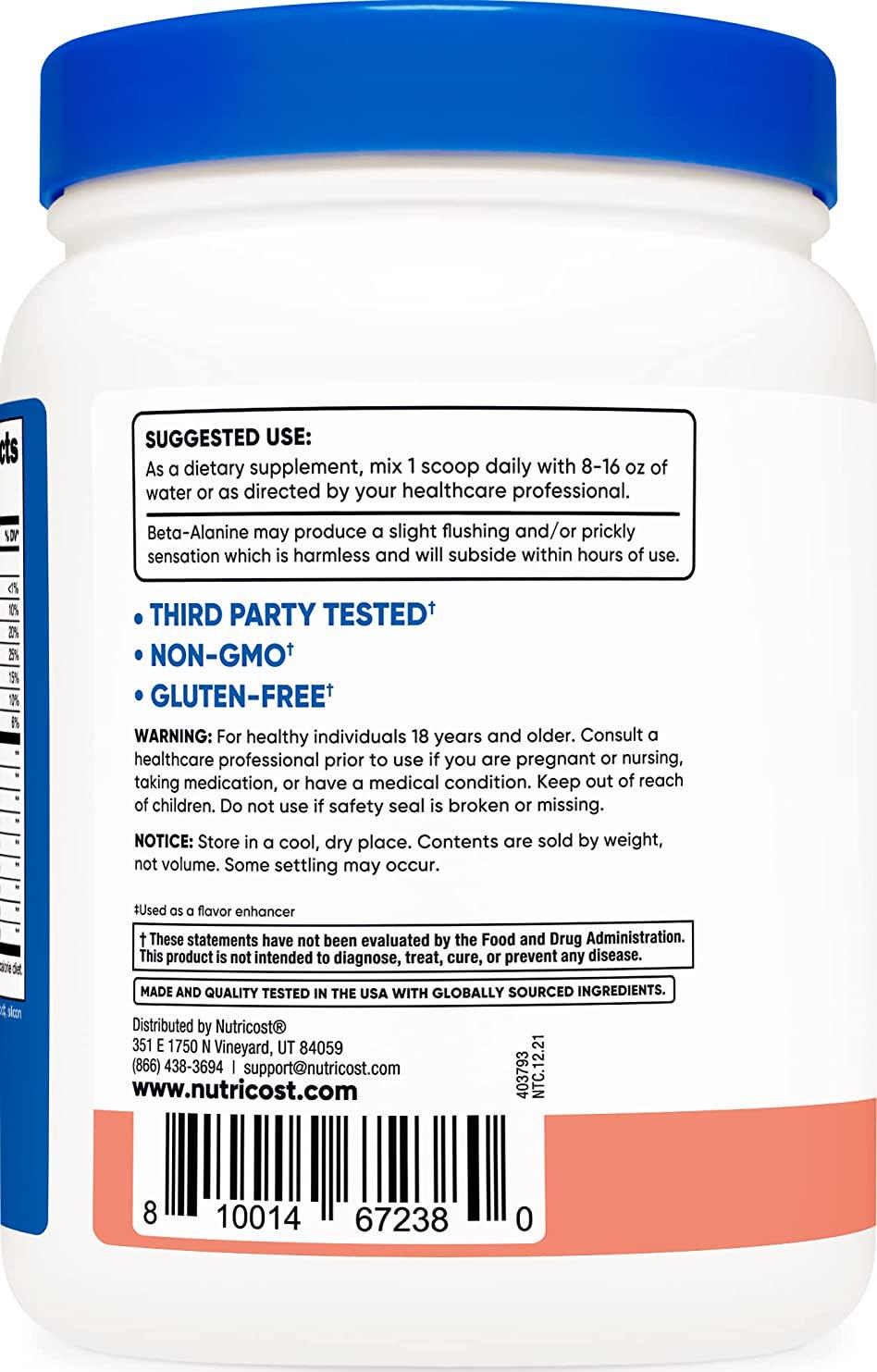 Nutricost Intra-Workout Powder, 30 Servings (Pink Lemonade) - Non-GMO, Gluten Free, Intraworkout Supplement