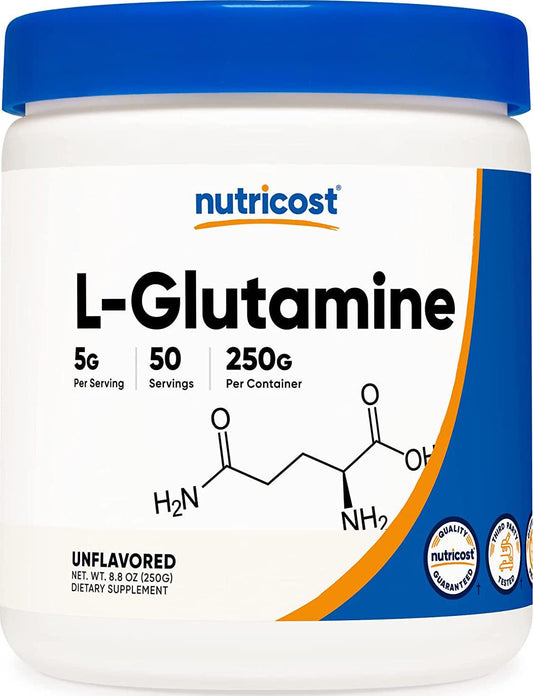 Nutricost L-Glutamine Powder 250 Grams
