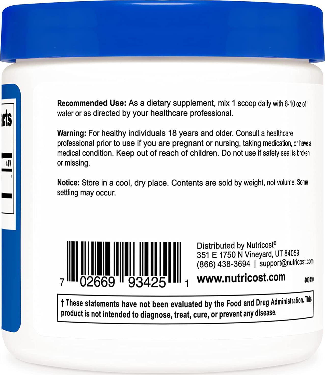 Nutricost LongJack (Eurycoma Longifolia) 100:1 Extract Powder 100 Grams