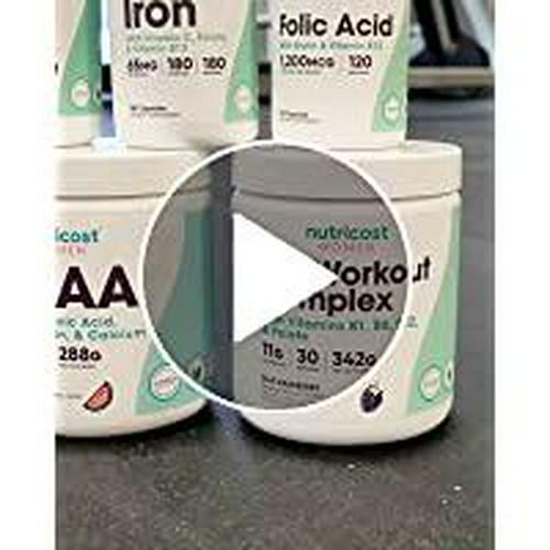 Nutricost Protein for Women Vanilla, 2 LB - Collagen, Whey, Folic Acid, Biotin, Calcium