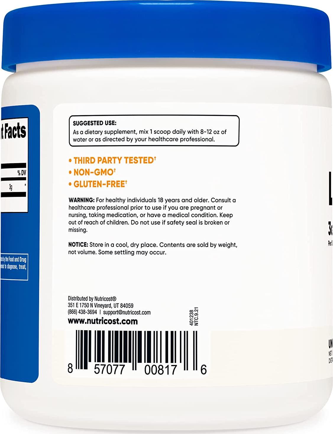 Nutricost Pure L-Citrulline Powder