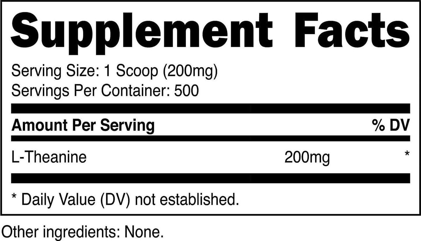 Nutricost Pure L-Theanine Powder