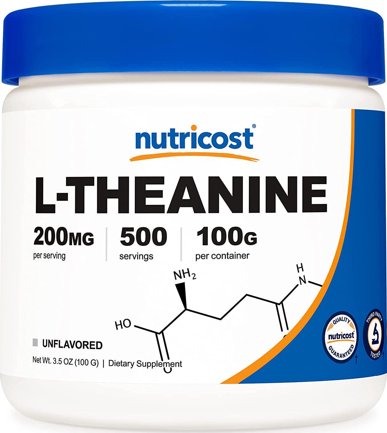Nutricost Pure L-Theanine Powder
