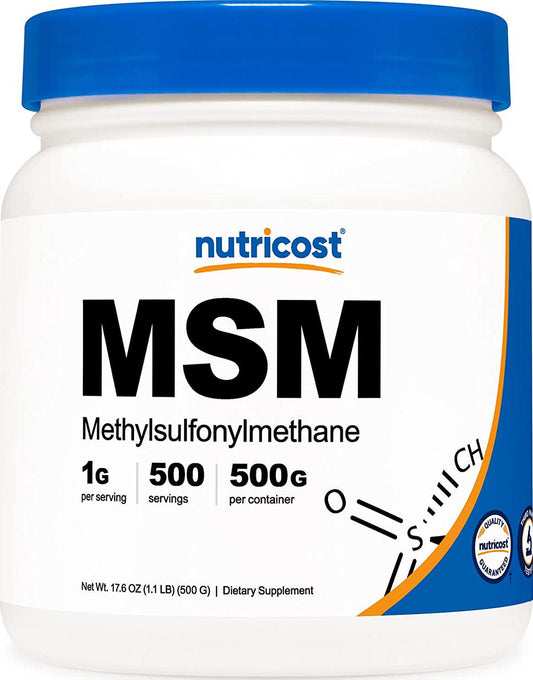 Nutricost Pure Msm Powder 500 Grams