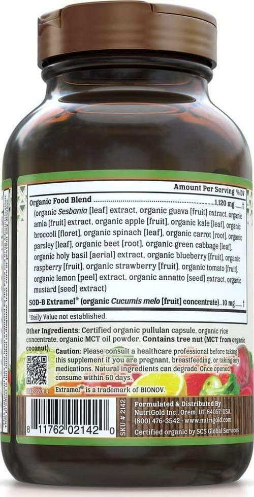 Nutrigold - Men's 40+ Multi Gold Multivitamin - 90 Vegan Capsules