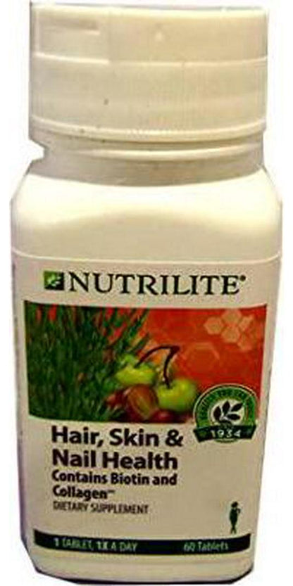 Nutrilite Complex for Hair, Skin and Nails 60 Tablets By Amway