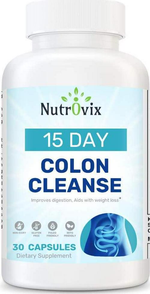 Nutrovix 15 Days Colon Cleanse, 30count