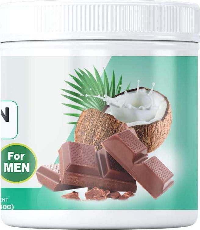 Nutrovix Keto Collagen with Mct Oil Powder Chocolate Flavor for Men