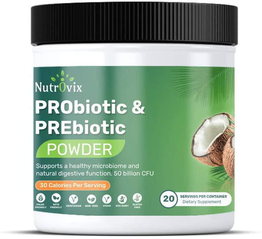 Nutrovix Probiotic and Prebiotic Powder