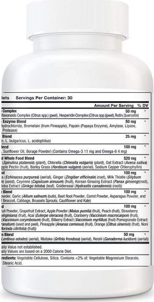 Nutrovix Whole Foods Multivitamins for Moms, 90count