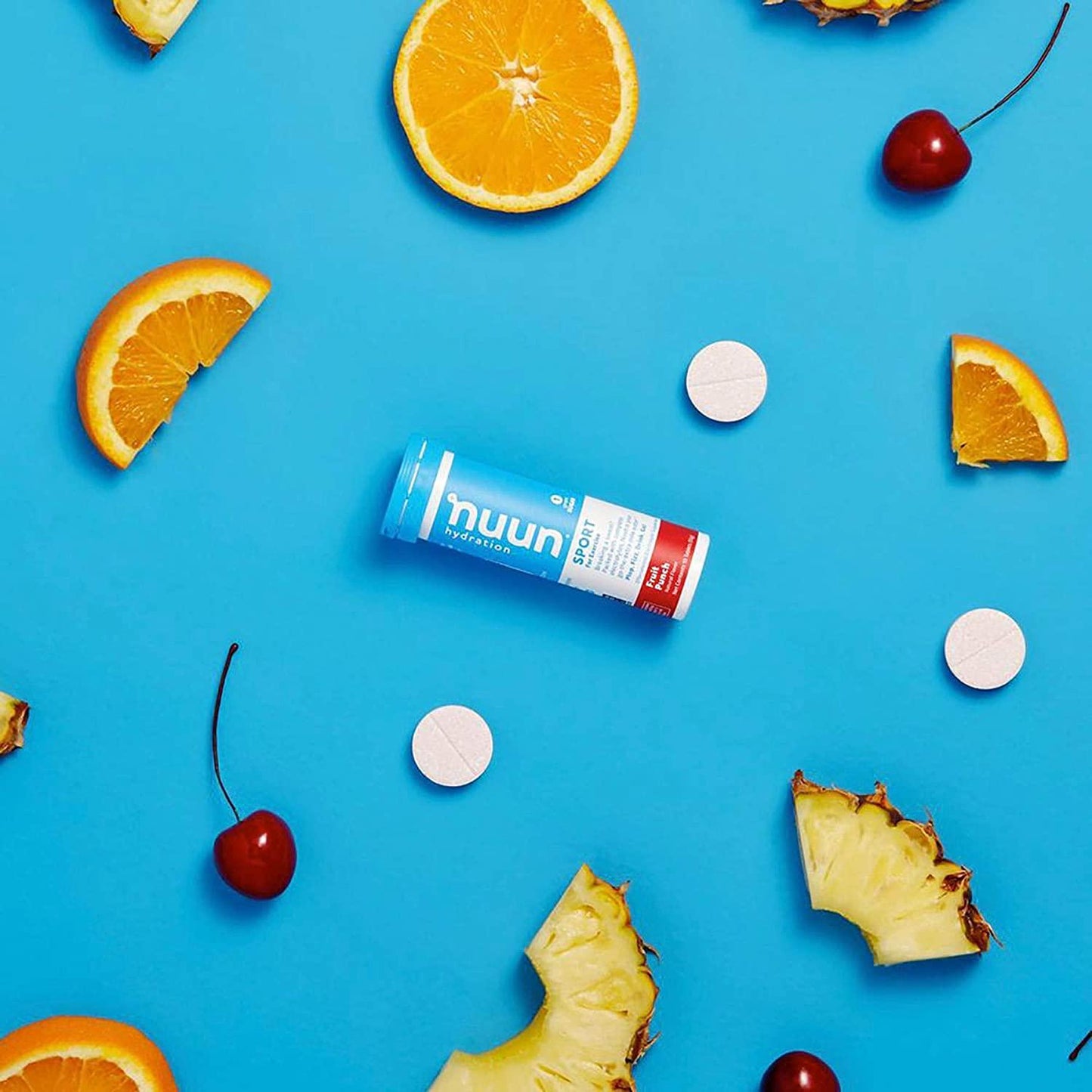 Nuun Active: Fruit Punch Electrolyte Enhanced Drink Tablets (6-Pack of 10)