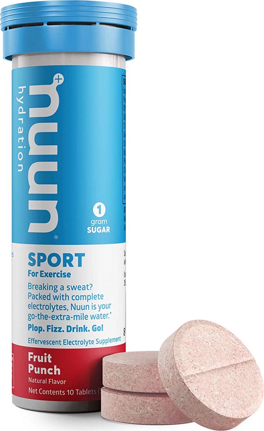Nuun Active: Fruit Punch Electrolyte Enhanced Drink Tablets (6-Pack of 10)