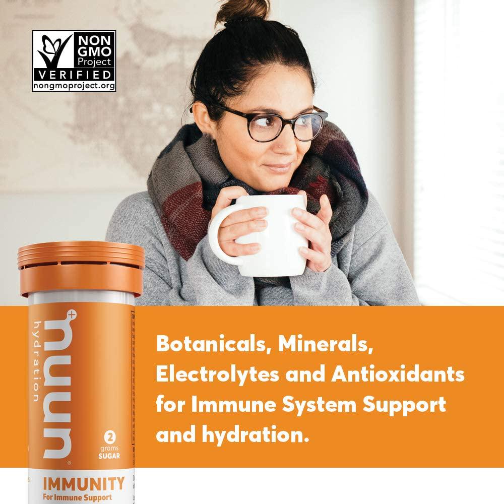 Nuun Complete Pack Sport, Vitamins, Immunity, and Rest Hydration Drink Tablets, Mixed, 42 Piece Set