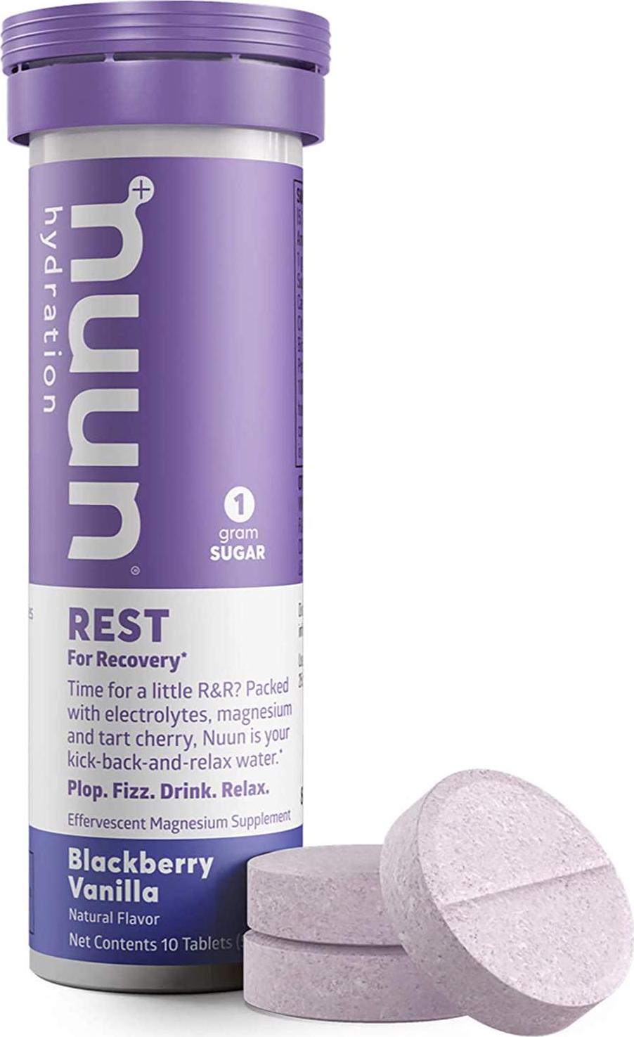 Nuun, Drink Tab Rest for Recovery BlackBerry Vanilla, 10 Count