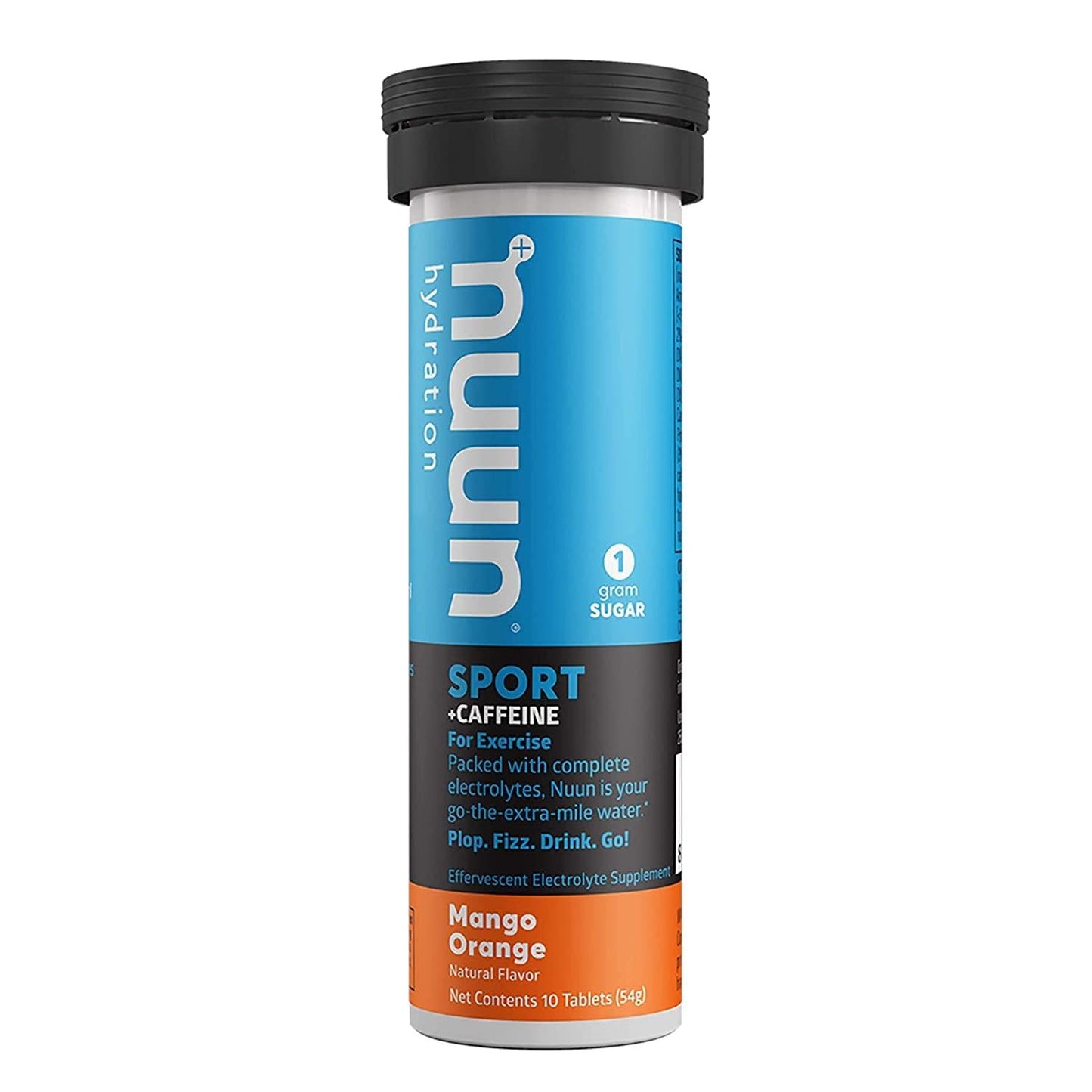 Nuun Energy: Mango Orange Electrolyte + Caffeine Drink Tabs (6 Tubes of 10 Tabs)