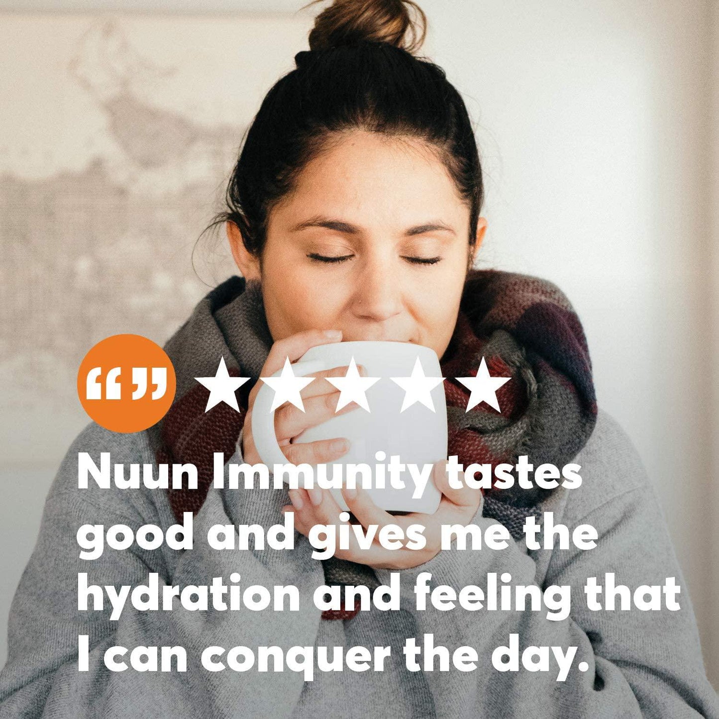 Nuun Immunity: Antioxidant Immune Support Hydration Supplement with Vitamin C, Zinc, Turmeric, Elderberry, Ginger, Echinacea, and Electrolytes. Flavor: Orange Citrus, 8 tubes (80 servings)