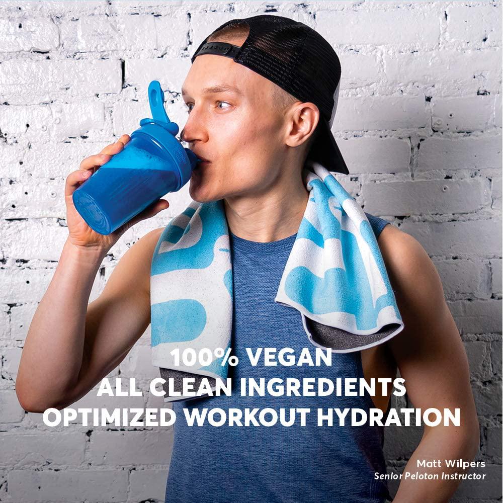 Nuun Recover | Post-Workout Drink | Vegan BCAAs, Electrolytes, L-Glutamine (BlackBerry Lemon, 20 Servings - Canister)