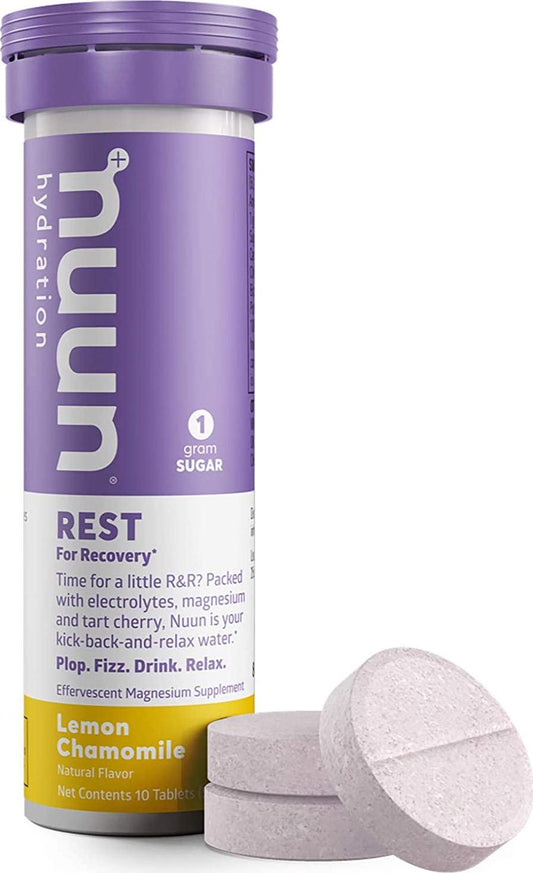 Nuun, Rest Hydration Lemon Chamomile, 10 Count