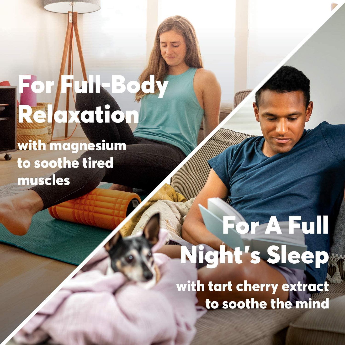 Nuun Rest: Relaxation and Rest Aid Drink Tablets, Lemon Chamomile and Blackberry Vanilla Mixed Pack, Muscle Relaxer, Stress Relief, Sleep and Recovery Supplement, Box of 4 Tubes (40 servings)