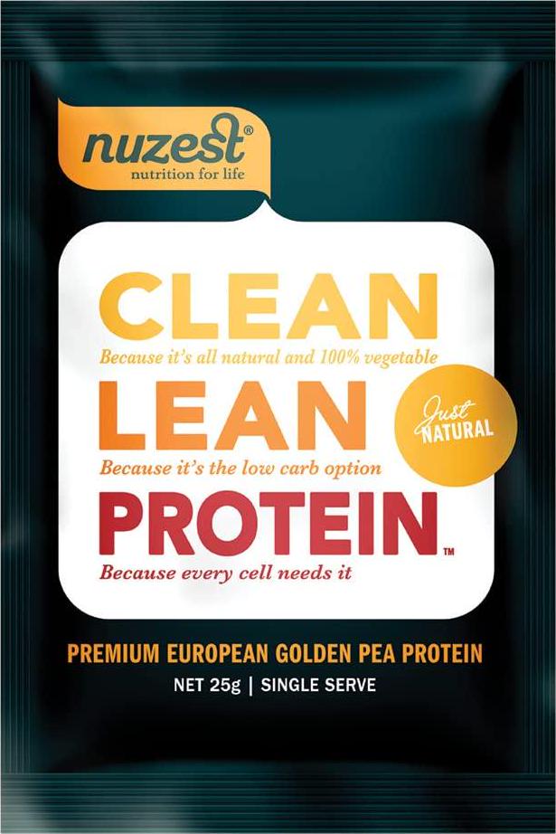 Nuzest Clean Lean Protein - Just Natural, 10x25g sachets