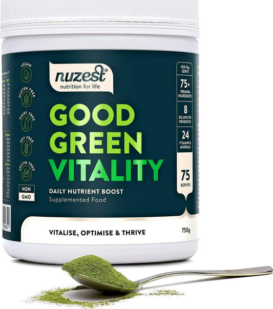 Nuzest Good Green Vitality 750g 75 Servings