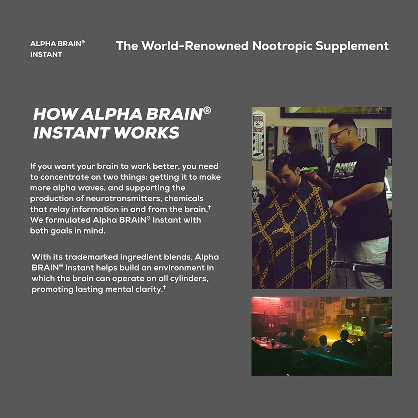 ONNIT Alpha Brain Instant - Coconut Lime Flavor - Nootropic Brain Booster Memory Supplement - Brain Support for Focus, Energy and Clarity - Alpha GPC Choline, Cats Claw, L-Theanine, Bacopa - 30ct