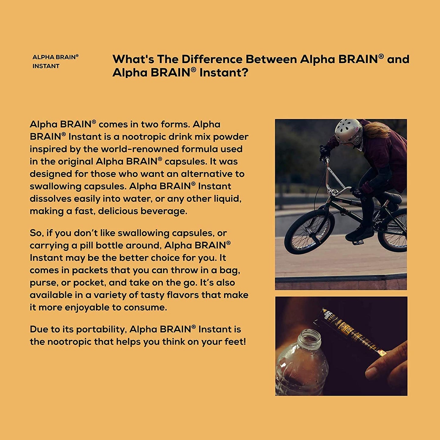 ONNIT Alpha Brain Instant - Coconut Lime Flavor - Nootropic Brain Booster Memory Supplement - Brain Support for Focus, Energy and Clarity - Alpha GPC Choline, Cats Claw, L-Theanine, Bacopa - 30ct