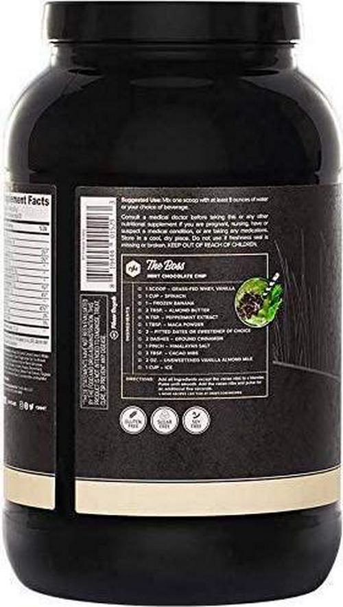 ONNIT Nootropic + Sports Nutrition Stack - Alpha Brain (90ct) + Grass Fed Whey Protein (Vanilla)